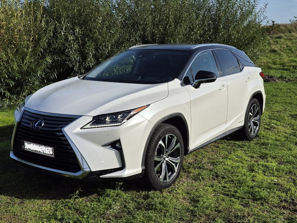 Lexus RX 450h (hybride) in uitzonderlijke staat!, Automaat, 2000 kg, Wit, 5 zetels