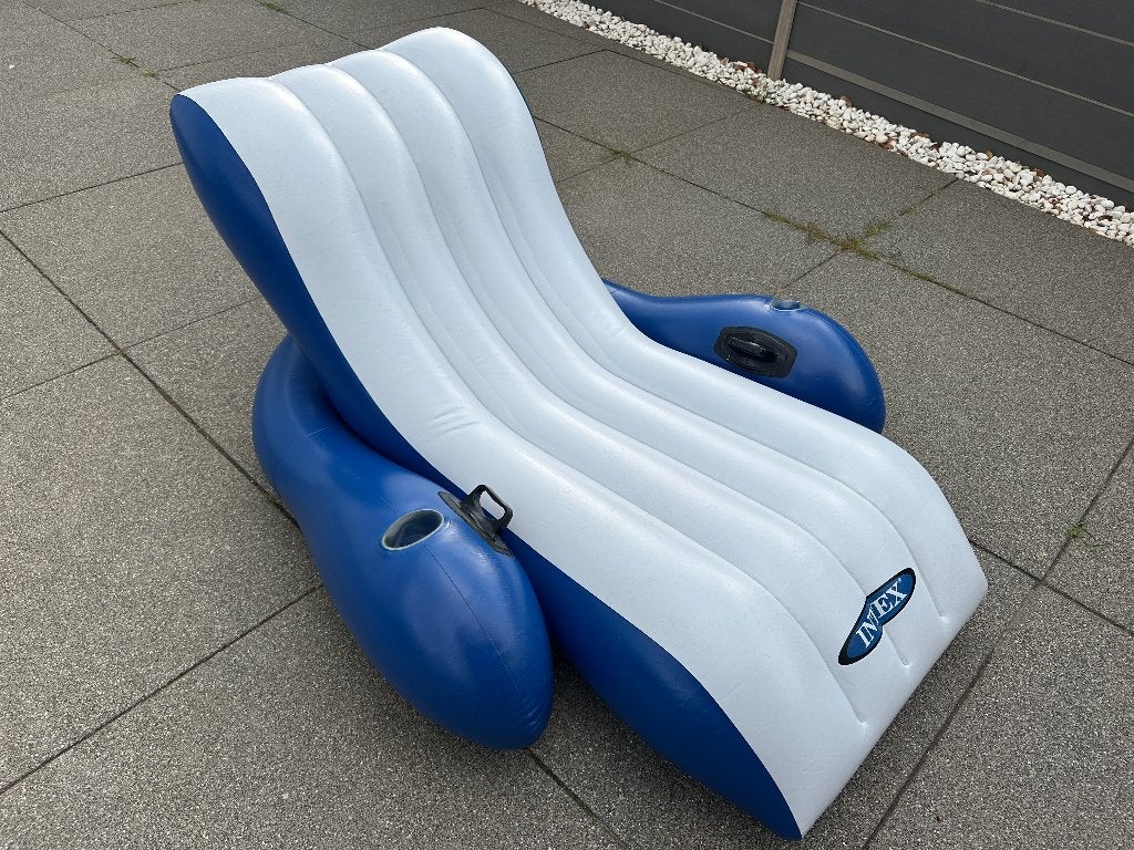 Fauteuil gonflable Intex River Run, Enlèvement, Utilisé