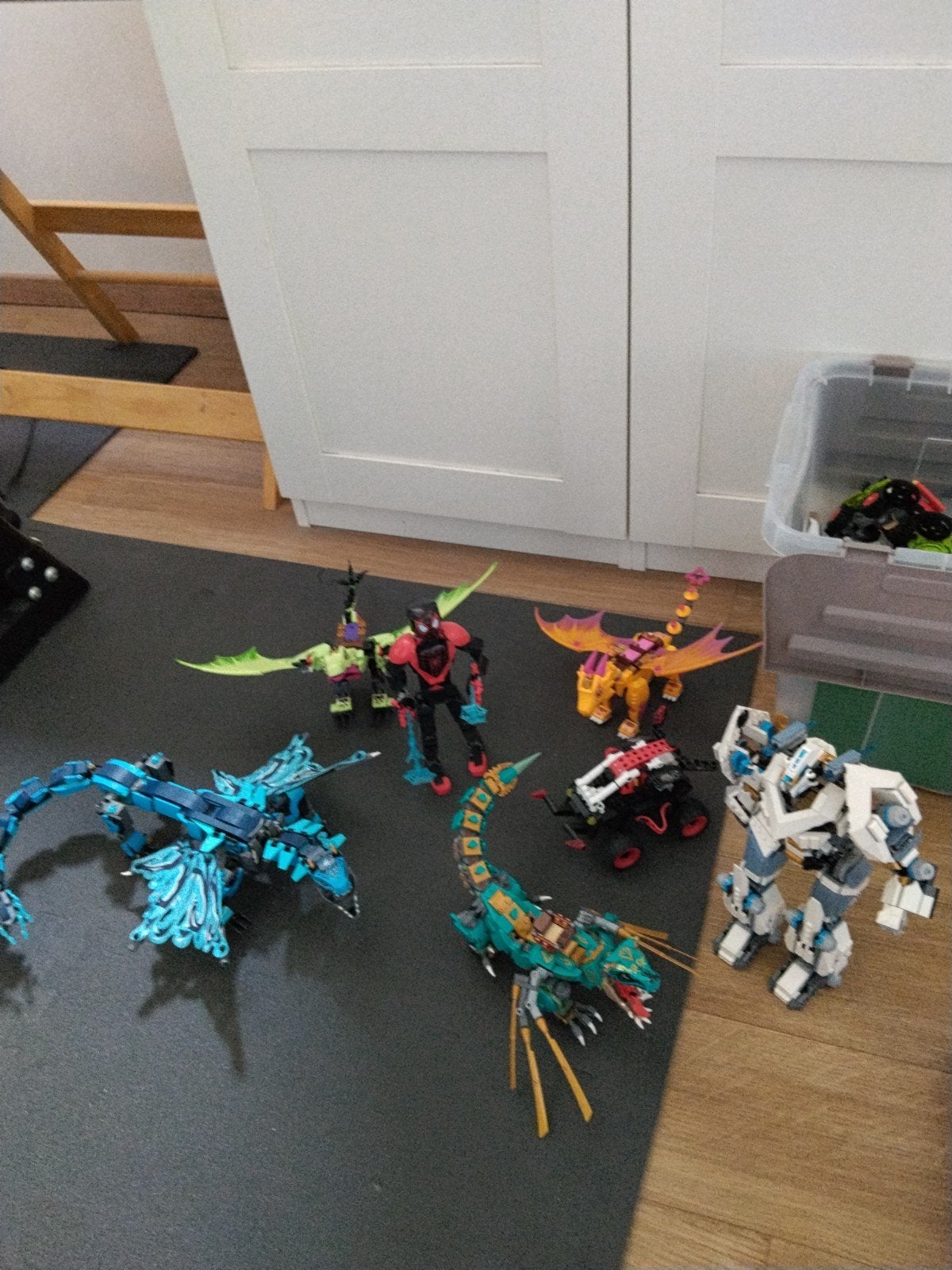 Lego vooral Ninjago en marvel, Ophalen