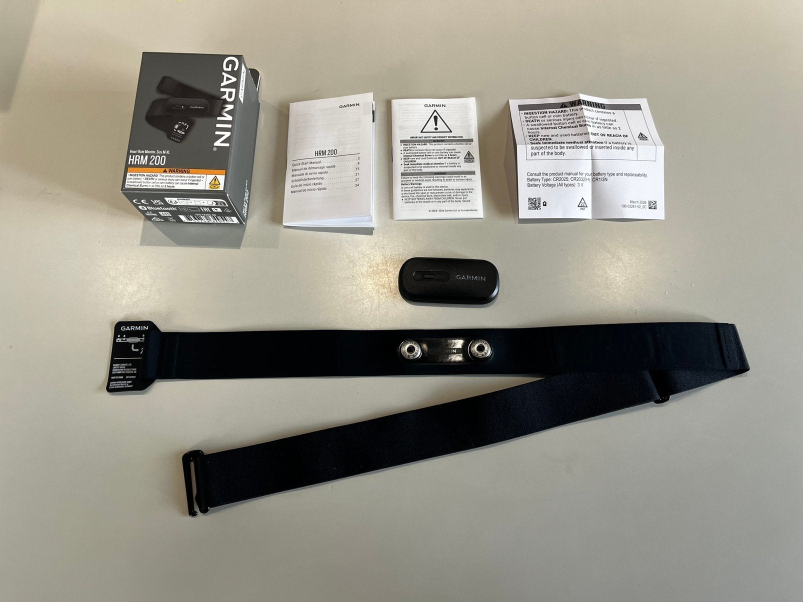 Garmin HRM 200, Neuf, Autres marques, Course à pied, Enlèvement