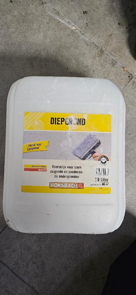 Diepgrond, Ophalen, Wit, Nieuw, Verf