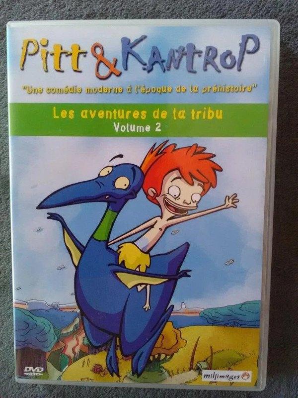 DVD "Pitt & Kantrop - Vol.2 Les aventures de la Tribu", À partir de 6 ans, Enlèvement ou Envoi, Dessin animé, Comme neuf