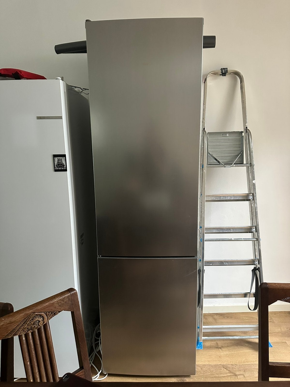 Bosch koelkast met diepvries, Ophalen, Gebruikt, 200 liter of meer, 160 cm of meer
