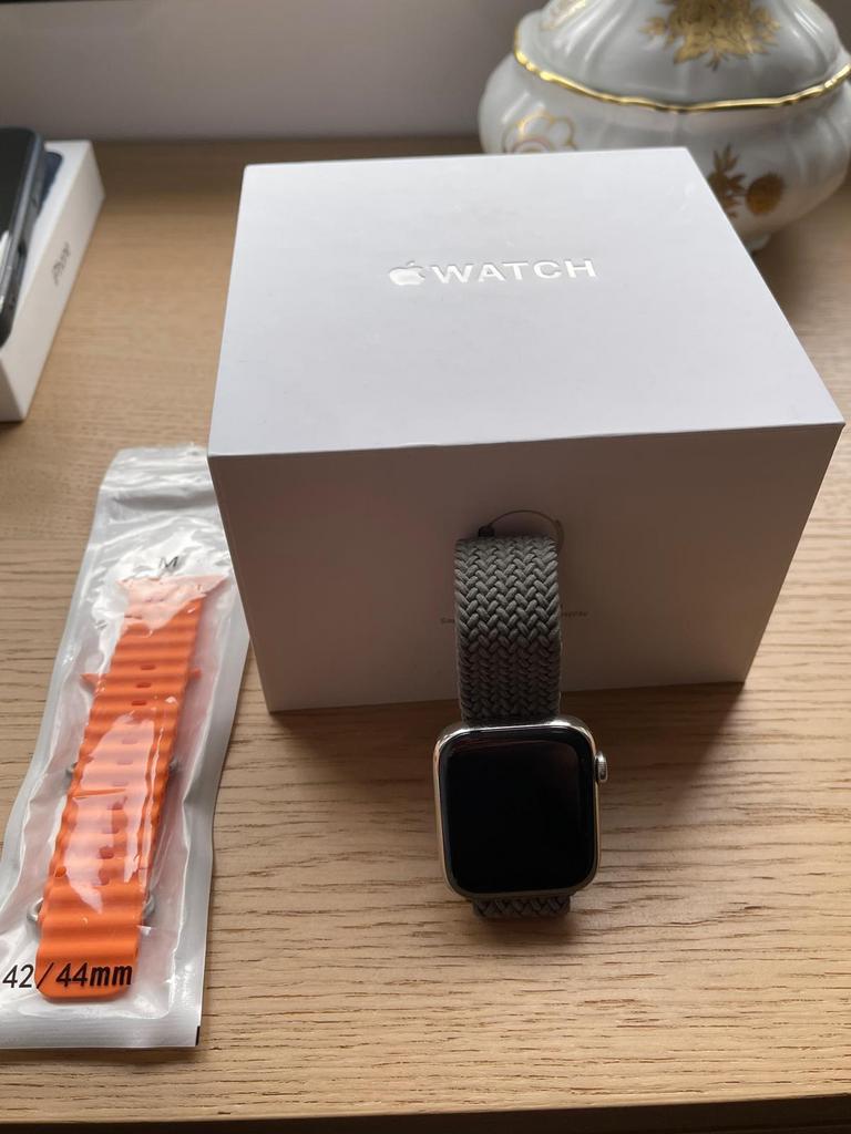 Apple Watch 6 stainless steel, Ophalen of Verzenden, Conditie, Zo goed als nieuw
