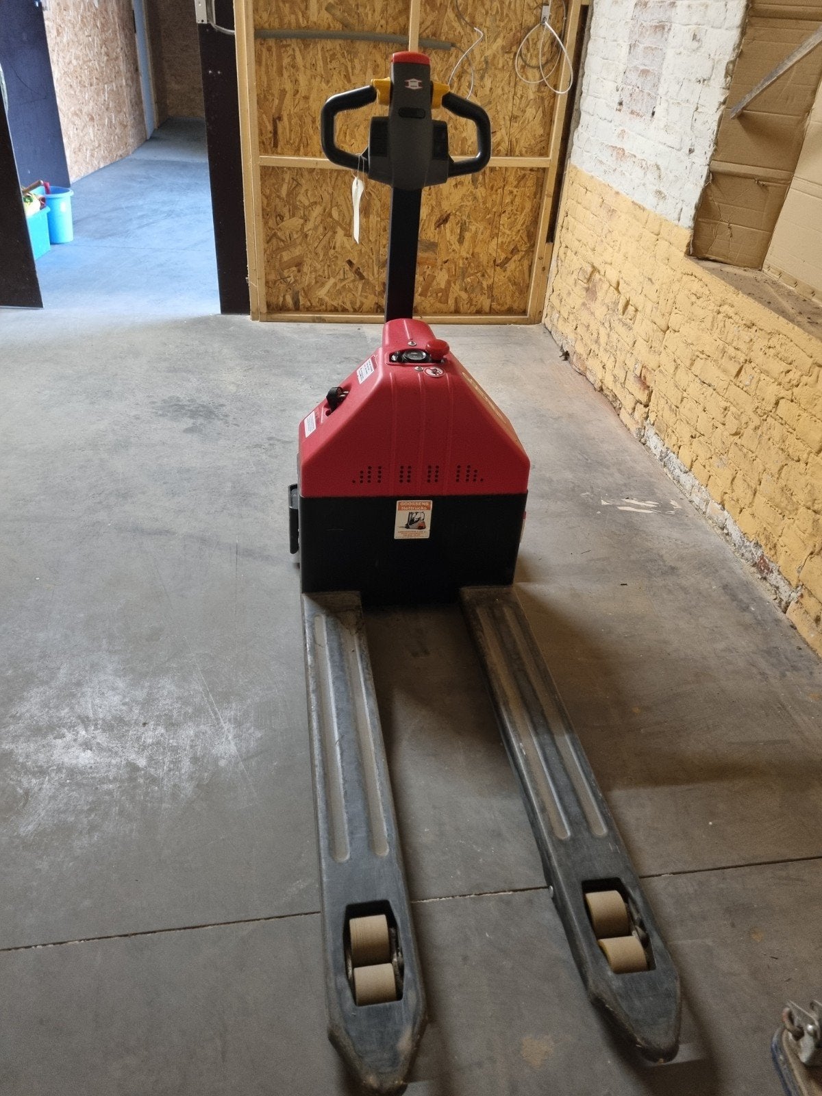 elektrische transpallet zgan, Doe-het-zelf en Bouw, Ophalen, Zo goed als nieuw