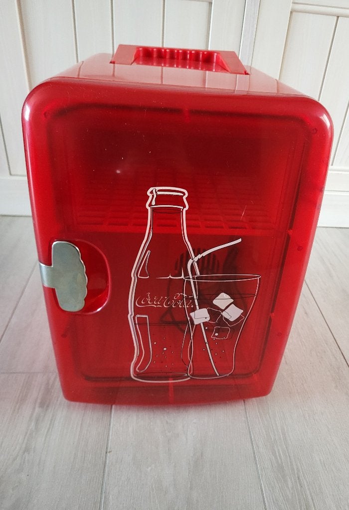 Mini koelkast Coca Cola, Ophalen, Zonder vriesvak, Minder dan 45 cm, Minder dan 85 cm