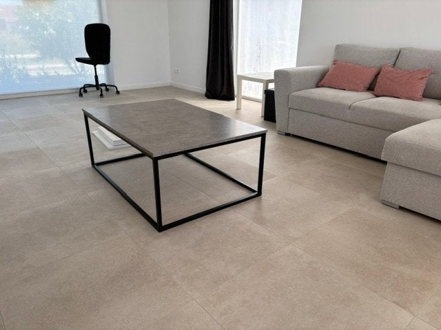 Kleine salontafel, Maison & Meubles, Tables | Tables de salon, 100 à 150 cm, Métal, Comme neuf, Enlèvement