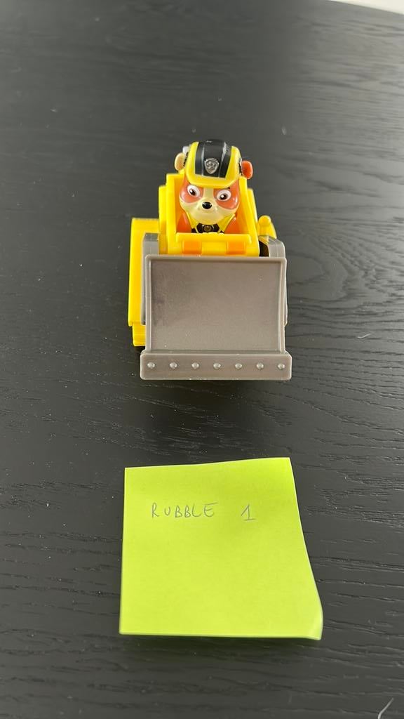 Voertuig rubble, paw patrol, Ophalen, Gebruikt