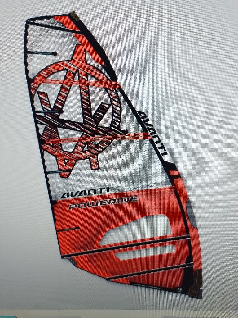 AVANTI SAILS POWERIDE 8.4-FREERACE-nooit gebruikt-575 EUR, Met draagtas, Nieuw, 8 m² of meer, Zeil
