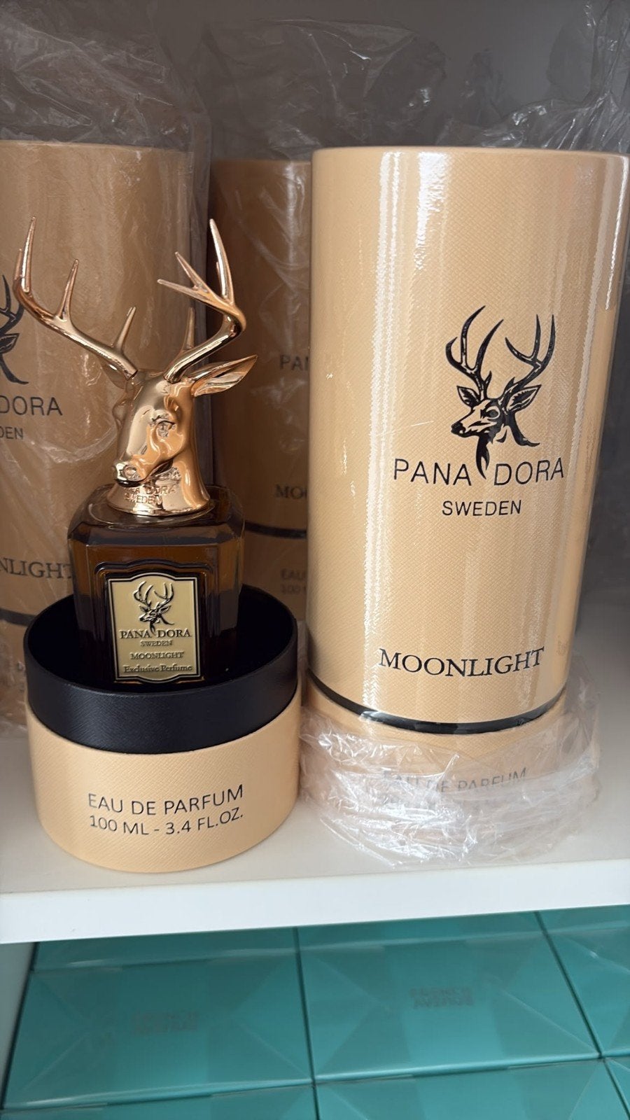 pana dora oud republic/ moonlight, Enlèvement ou Envoi, Neuf, Bouteille de parfum, Plein