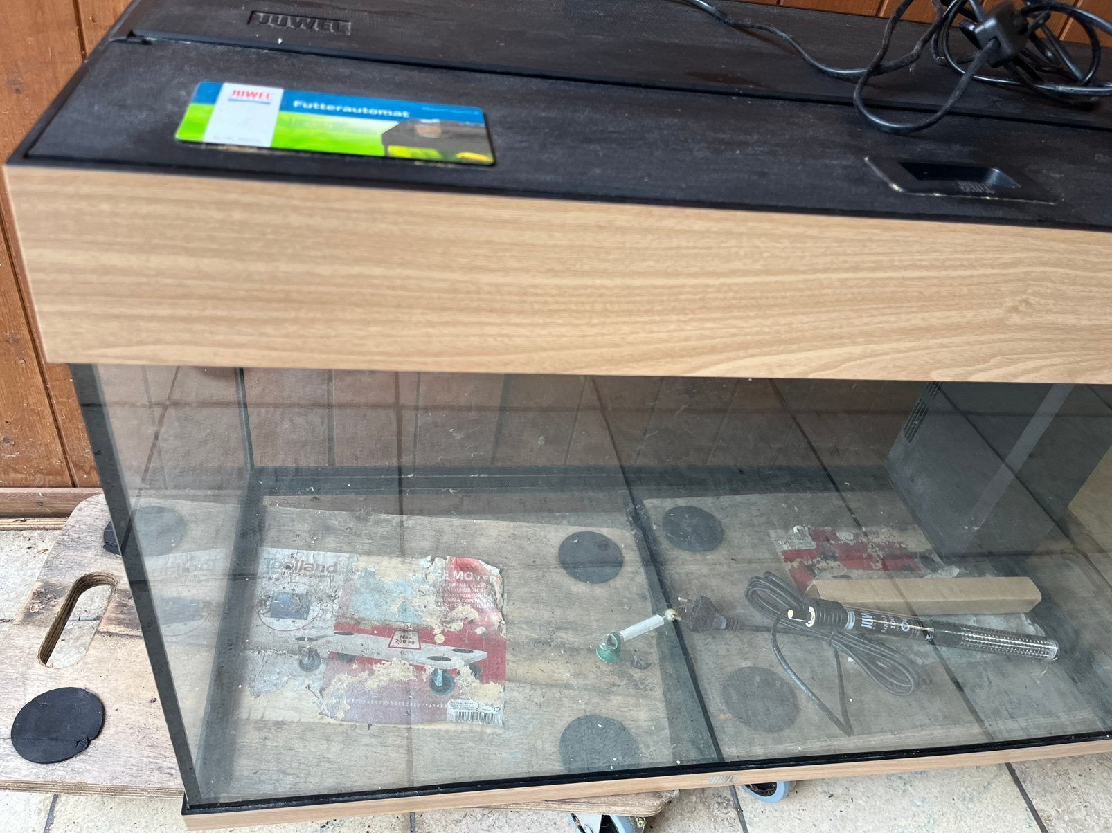 Prachtig aquarium, Ophalen, Zo goed als nieuw