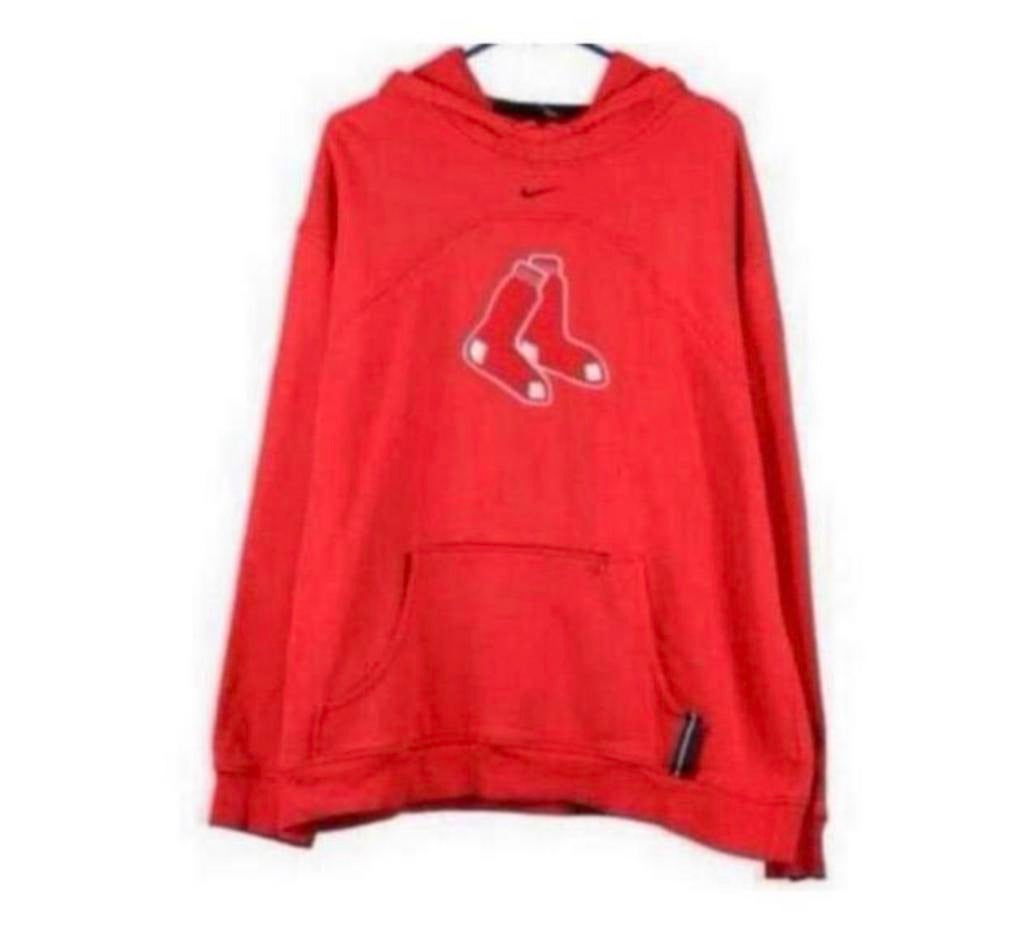 Sweat à capuche BOSTON RED SOX NIKE MLB vintage XL homme, Enlèvement ou Envoi, Comme neuf, Taille 56/58 (XL), Rouge