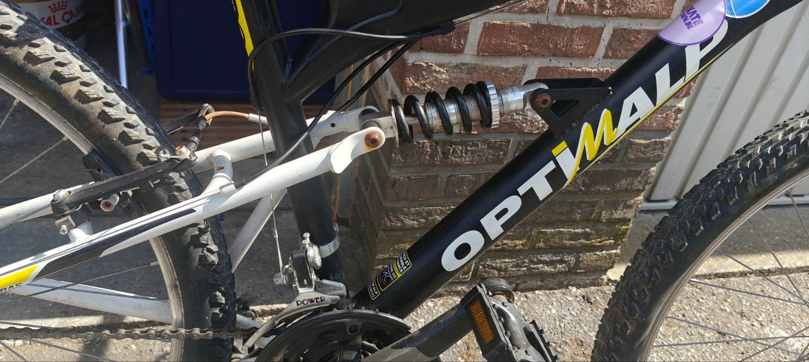 vtt OPTIMALP, Frein sur jante, 49 à 53 cm, Enlèvement, Utilisé