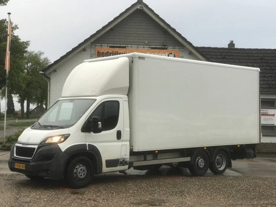 Peugeot Boxer 435 2.0 BlueHDI Euro 6 Clixtar Bakwagen Laadkl, Autos, Cruise Control, Entreprise, 3 places, Noir