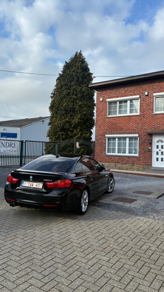 BMW 420d Coupé M Sport Pack Full Options, Autos, Cuir, Achat, Intérieur cuir, Euro 6