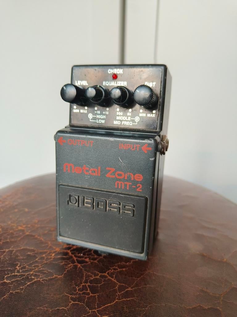 Boss MT-2 Metalzone (Blues Mod), Muziek en Instrumenten, Ophalen of Verzenden, Gebruikt, Distortion, Overdrive of Fuzz