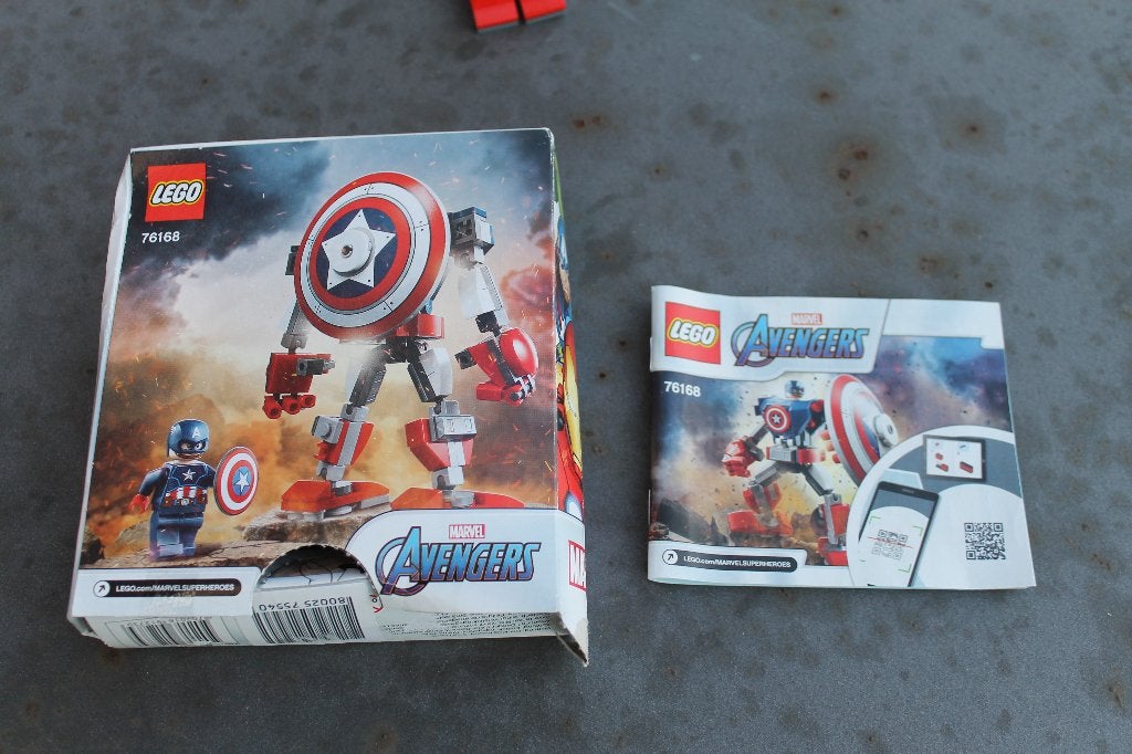 Armure mécanique Lego 76168 Captain America, Enlèvement ou Envoi, Marvel, Lego, Ensemble complet