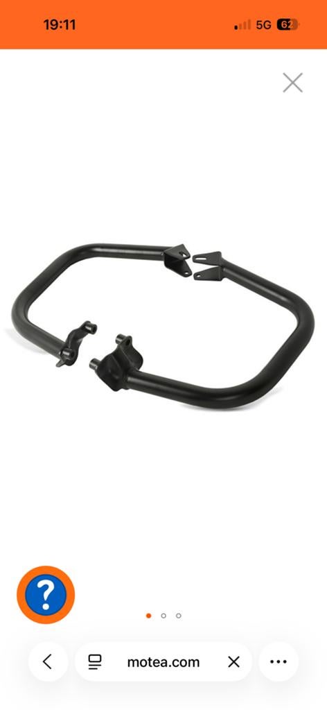 Valbeugel, crash bar Harley street 750 nieuw, Motoren, Onderdelen | Harley-Davidson, Ophalen of Verzenden, Nieuw