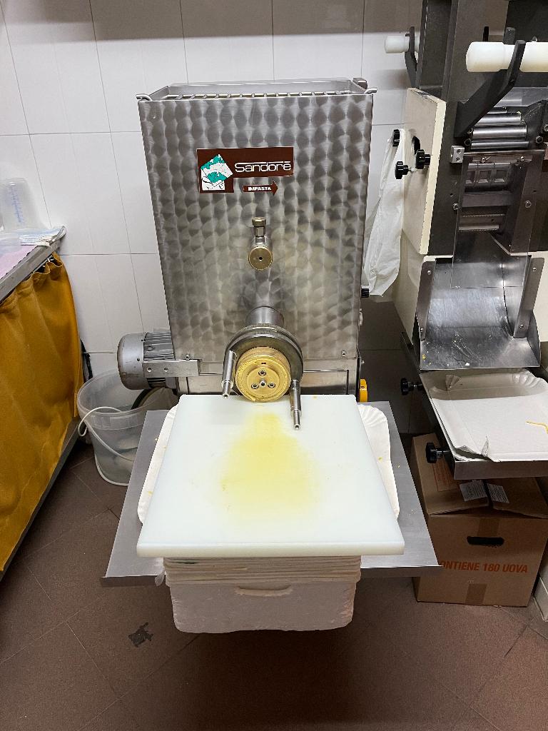 Machine à pâte fraîche, Enlèvement, Utilisé