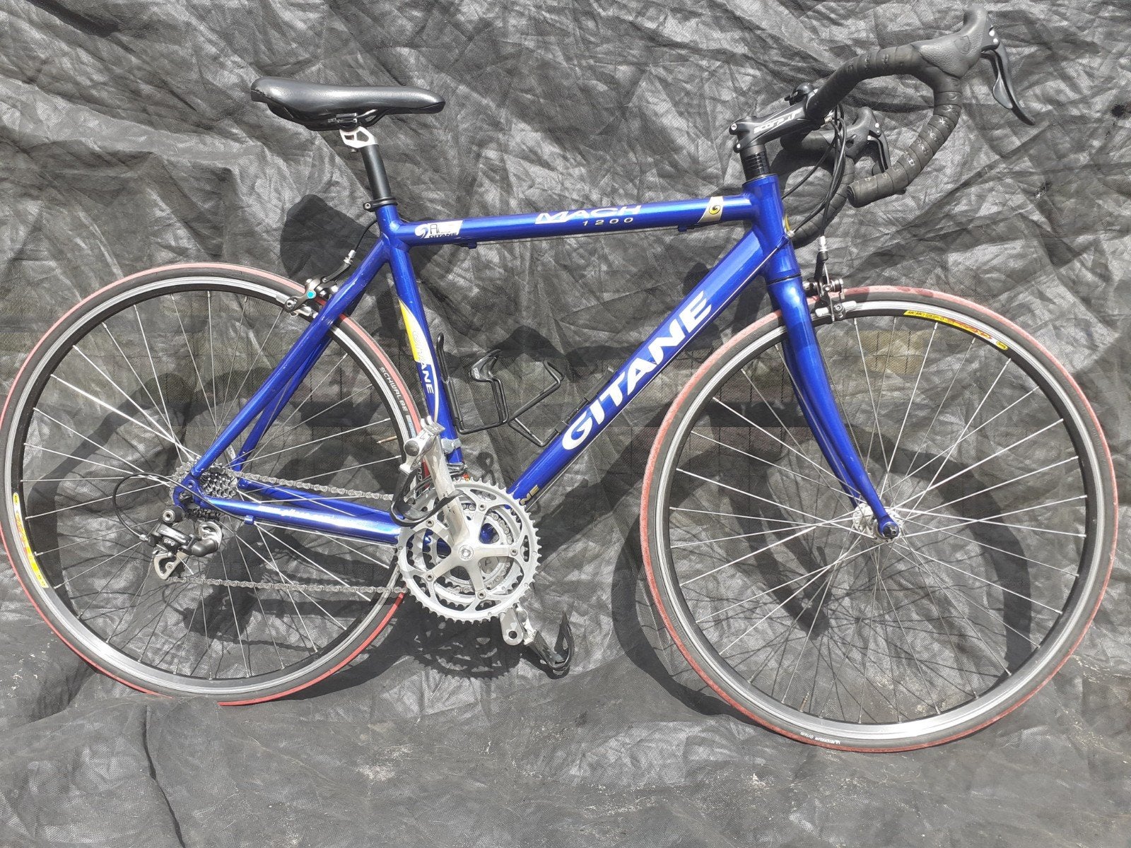 Aluminium koersfiets maat 52, 28 inch, Gebruikt, Velgrem, Aluminium