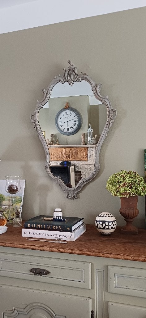 Miroir ancien style LouisXV., Ophalen, Overige vormen, Minder dan 50 cm, Minder dan 100 cm