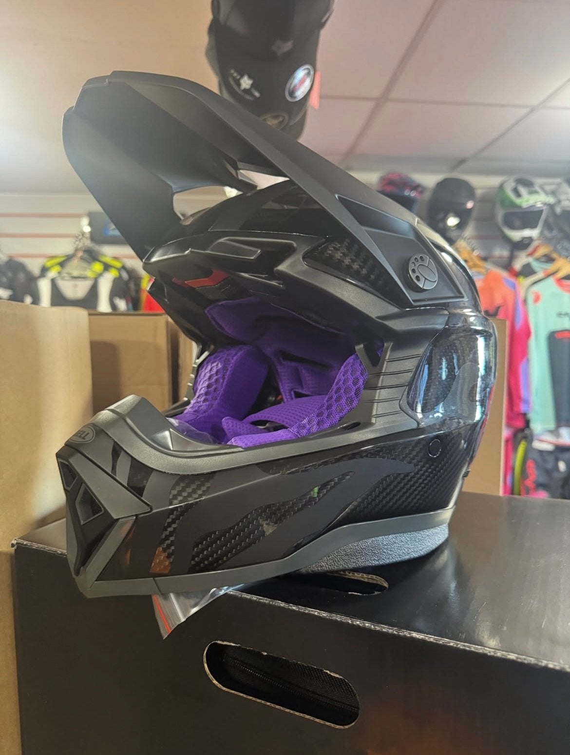Casque bell moto 10 édition limité slayco M, Motoren, Kleding | Motorhelmen, Ophalen of Verzenden, M