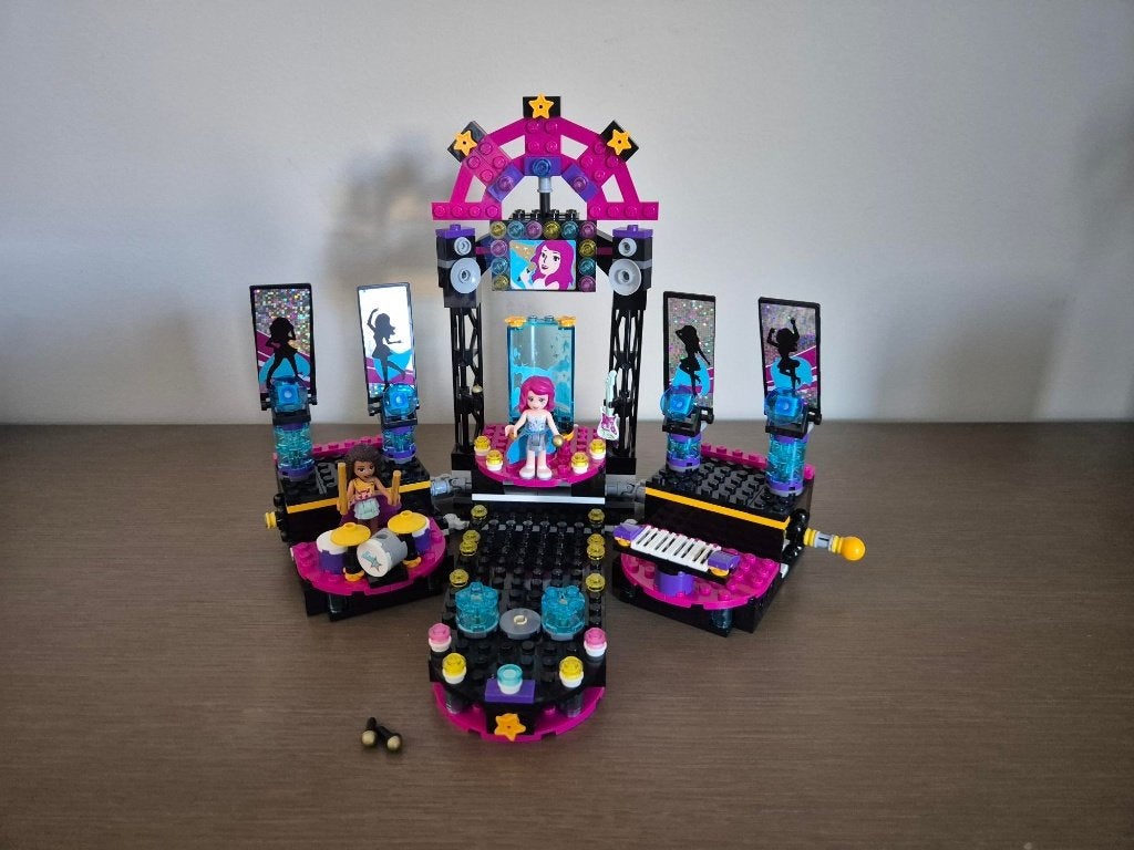 Lego Friends popstar podium - set 41105, Ophalen, Inclusief instructies, Lego, Friends