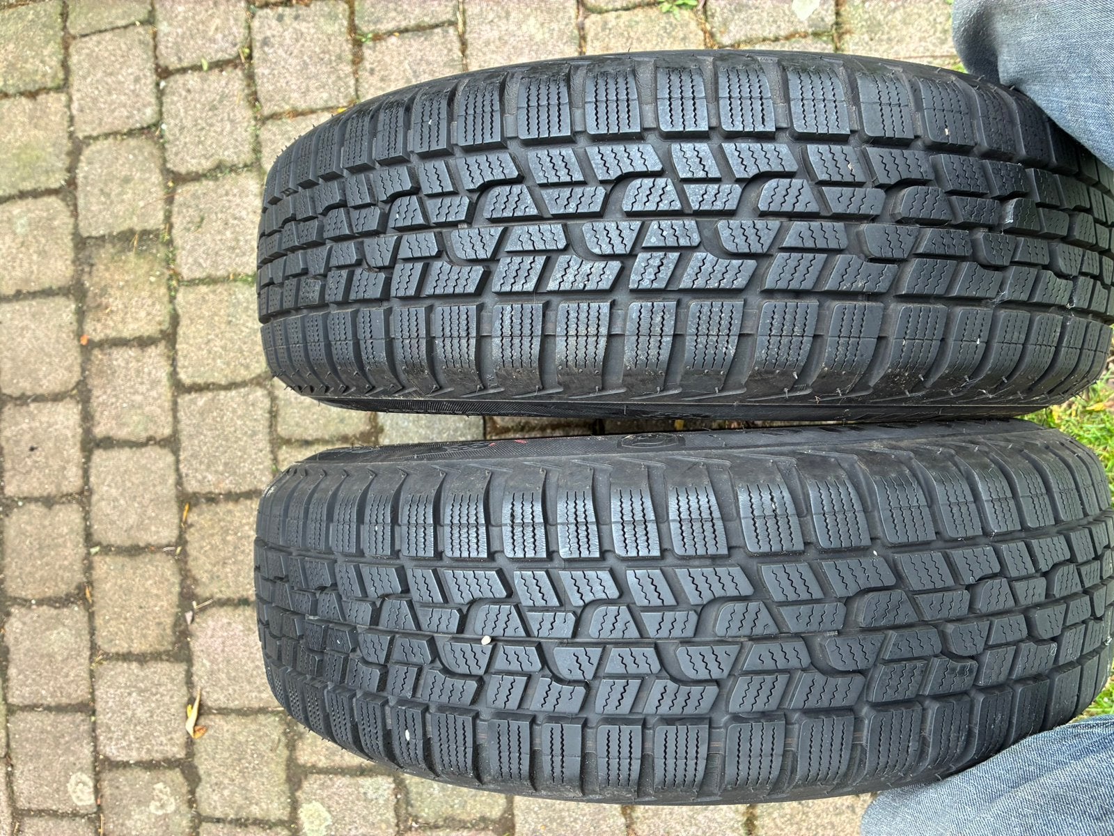 4-delige winterbanset op stalen velg, Autos : Pièces & Accessoires, 15 pouces, Pneus et Jantes, Pneus hiver, Véhicule de tourisme