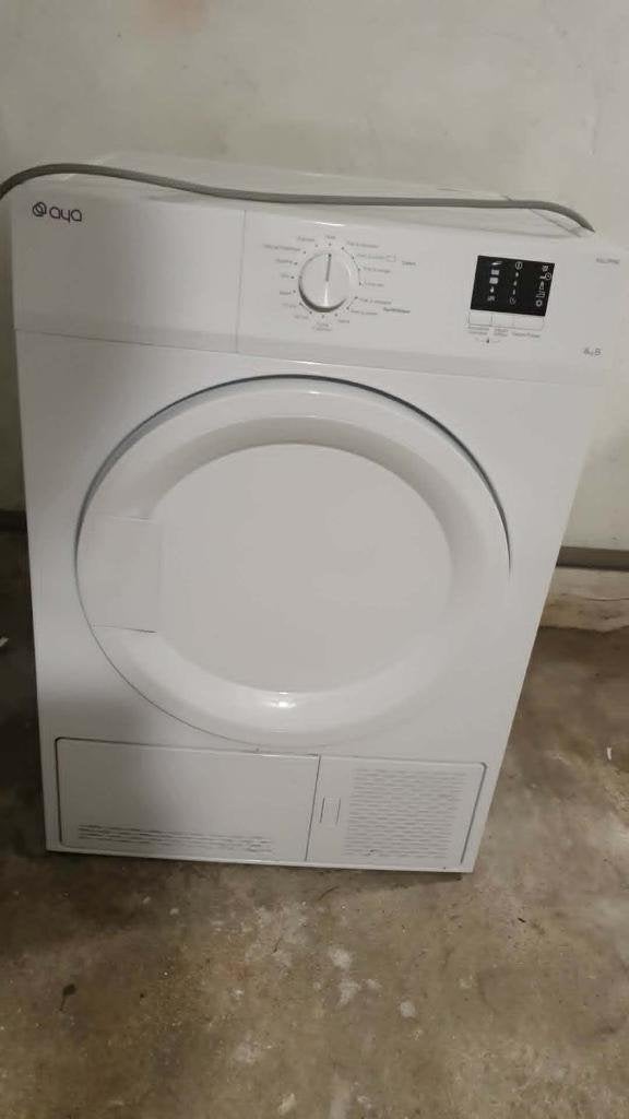 Sèche-linge AYA, Electroménager, 6 à 8 kg, Programme laine, Comme neuf, Chargeur frontal