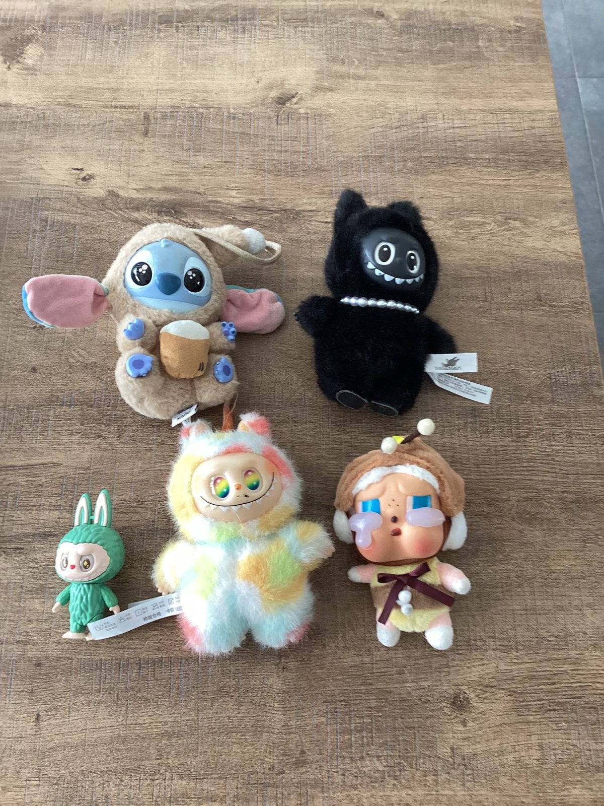 Labubu, Verzamelen, Sleutelhangers, Ophalen, Gebruikt, Knuffel of Figuurtje