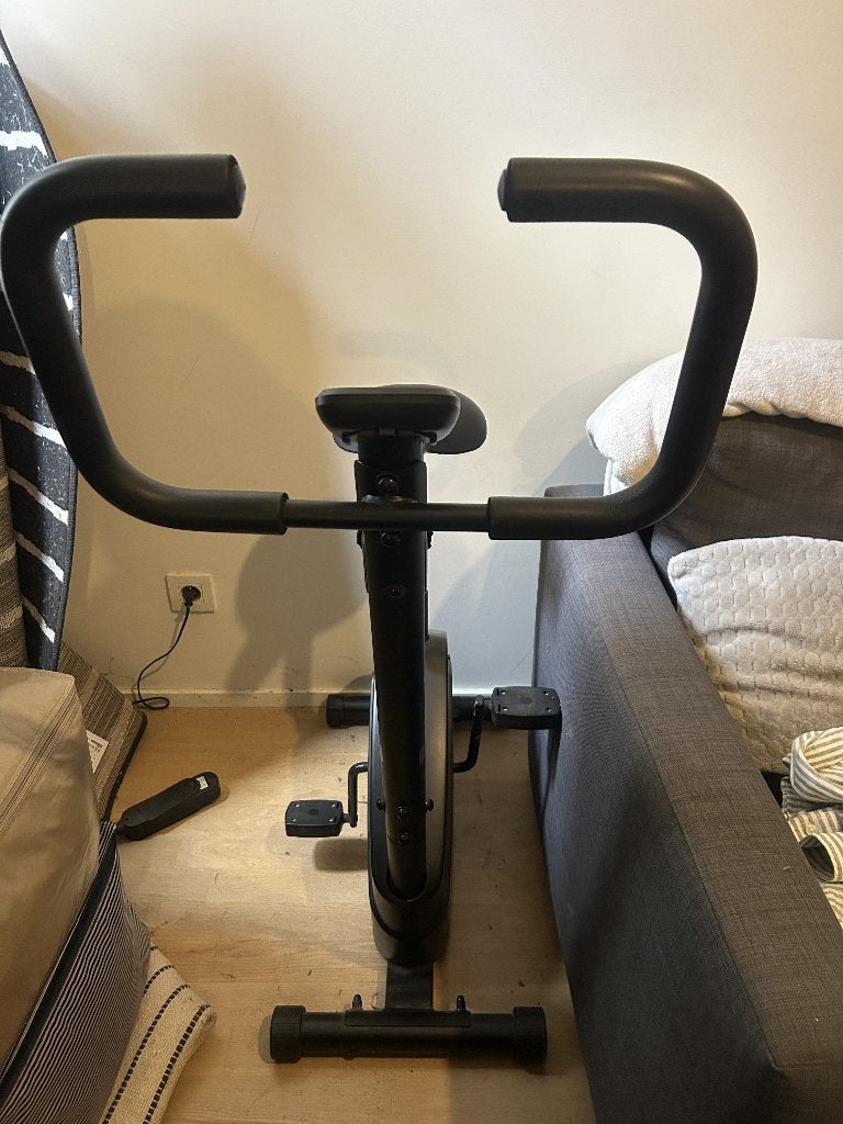 Domyos Essential Decathlon hometrainer, Ophalen, Zo goed als nieuw, Metaal, Benen