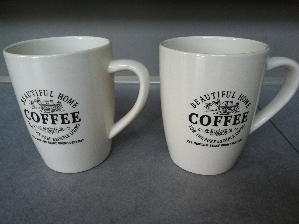 2 tasses à café, Enlèvement ou Envoi, Neuf