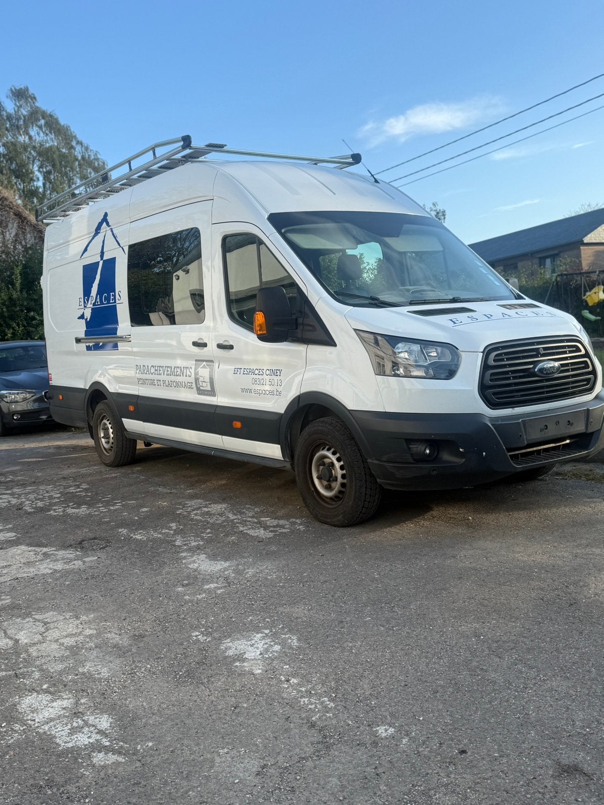 Ford Transit Maxi dubbele cabine 2L D.. 130000 km, Auto's, Euro 6, 4 cilinders, Ford, Onderhoudsboekje