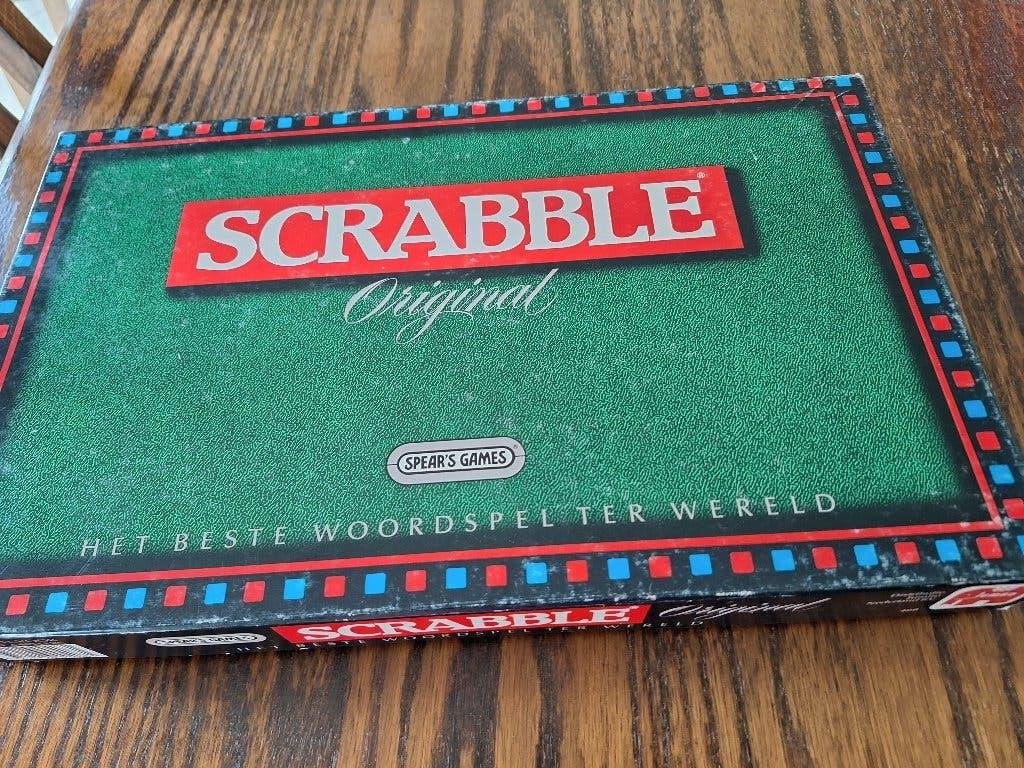 Scrabble spel Original van Spear's games, Ophalen of Verzenden, Gebruikt, Jumbo