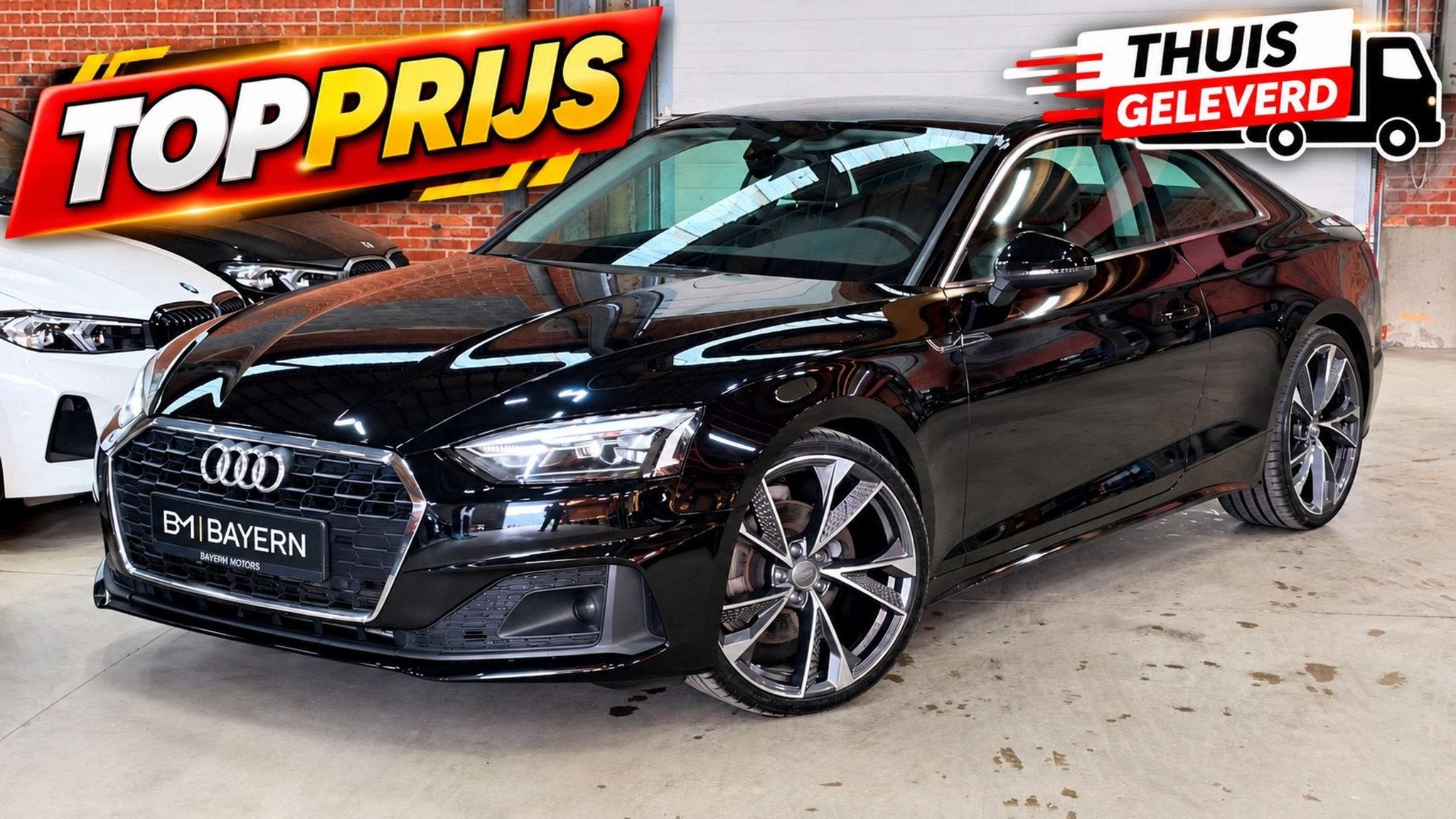 Audi A5 Coupé | 35TDi | 53.000km | 2022 | Automaat | Garan, Auto's, Automaat, 4 zetels, Stof, Gebruikt