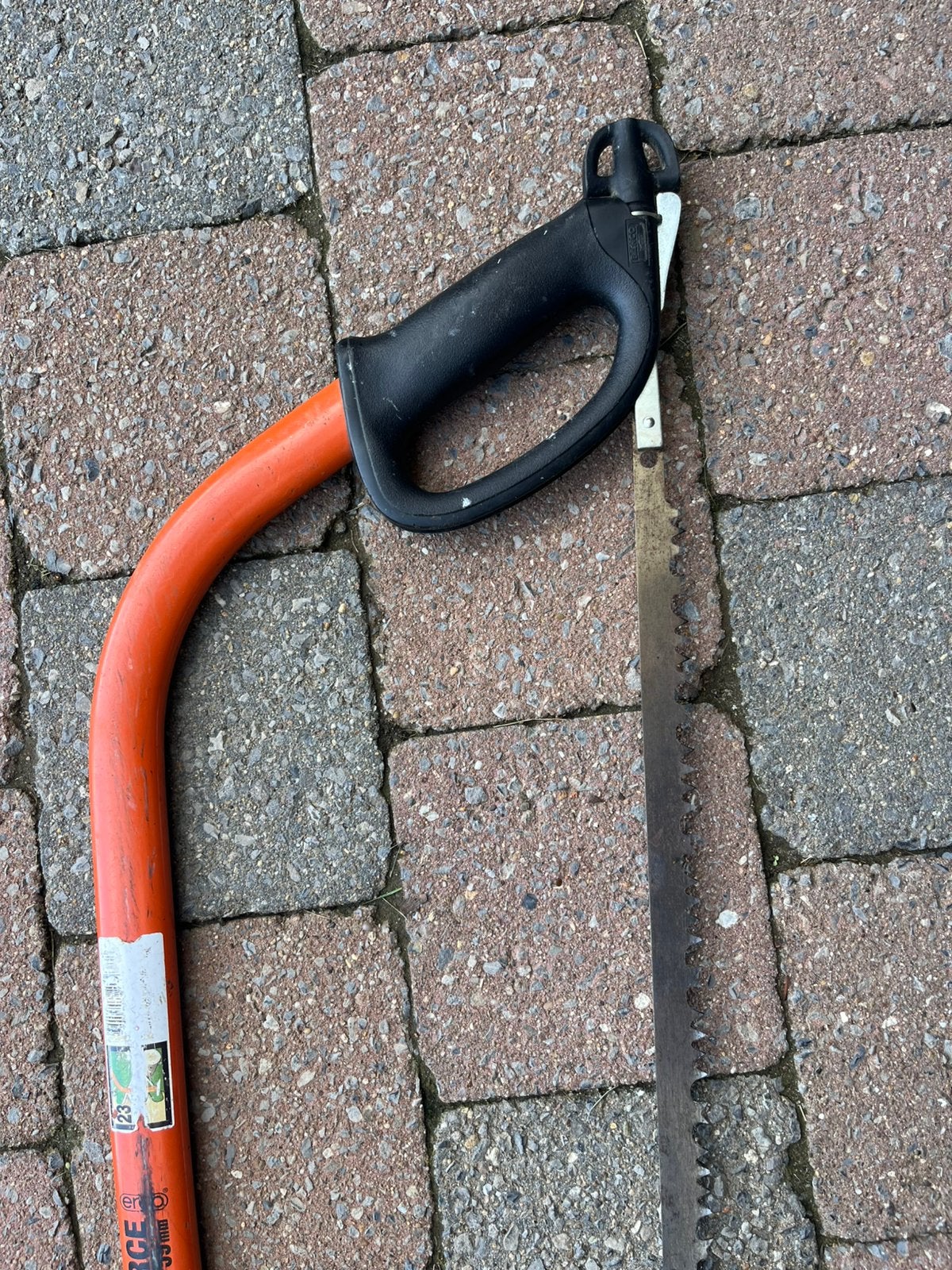 Grote handzaag 85 cm, Tuin en Terras, Ophalen, Zo goed als nieuw, Handzaag