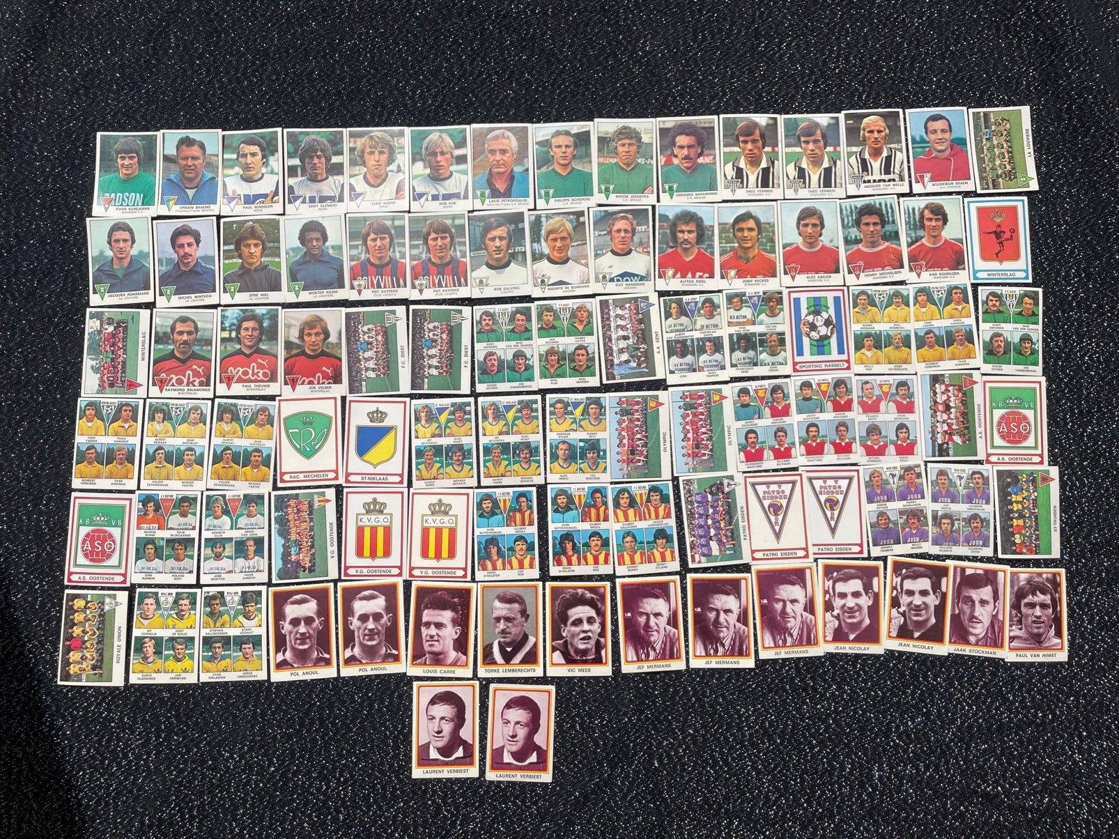 Vintage groot lot panini football 1978 stickers, Ophalen of Verzenden