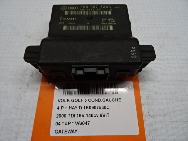 UNITE ELECTRONIQUE Volkswagen Golf V (1K1) (1K0907530C), Utilisé, Volkswagen