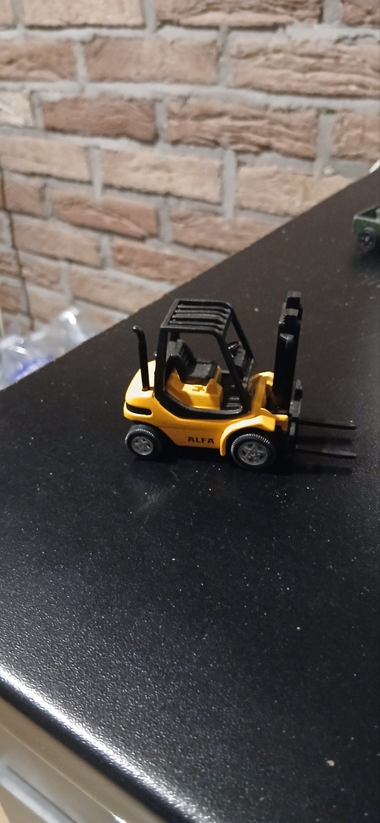 Chariot Élévateur Miniature Welly N9797 - Alfa Fork Lift (M, Enlèvement ou Envoi