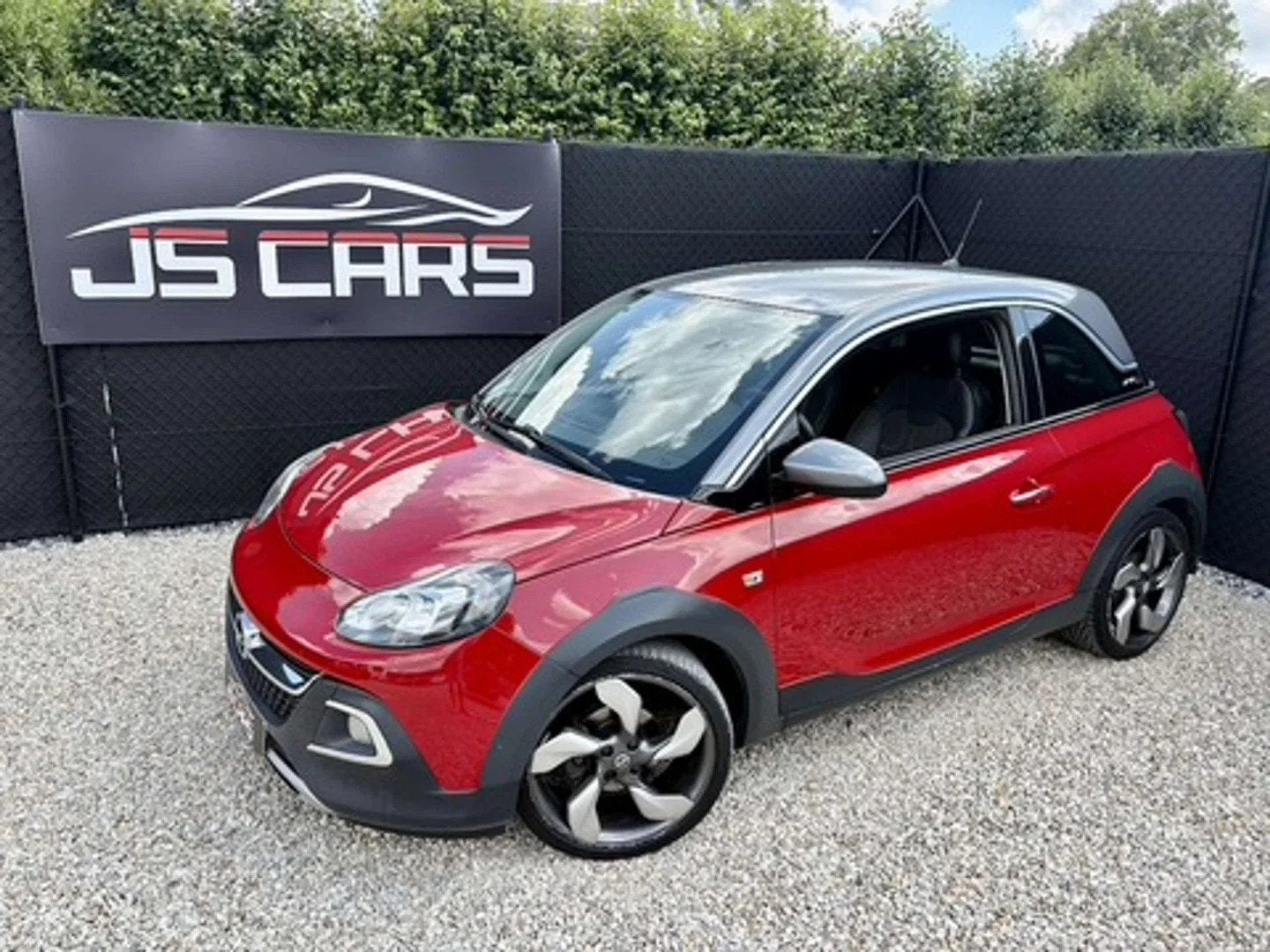 Opel ADAM 1.0 Turbo*AIRCO*ANDROID*SEMI CUIR*CRUISE*PDC*LED*, Rouge, 90 ch, Euro 6, Entreprise