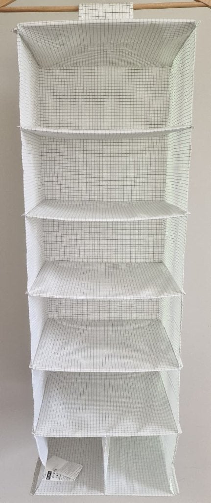Ikea STUK Hangende opberger met 7 vakken, Huis en Inrichting, Woonaccessoires | Kapstokken, Ophalen, Zo goed als nieuw, Overige typen