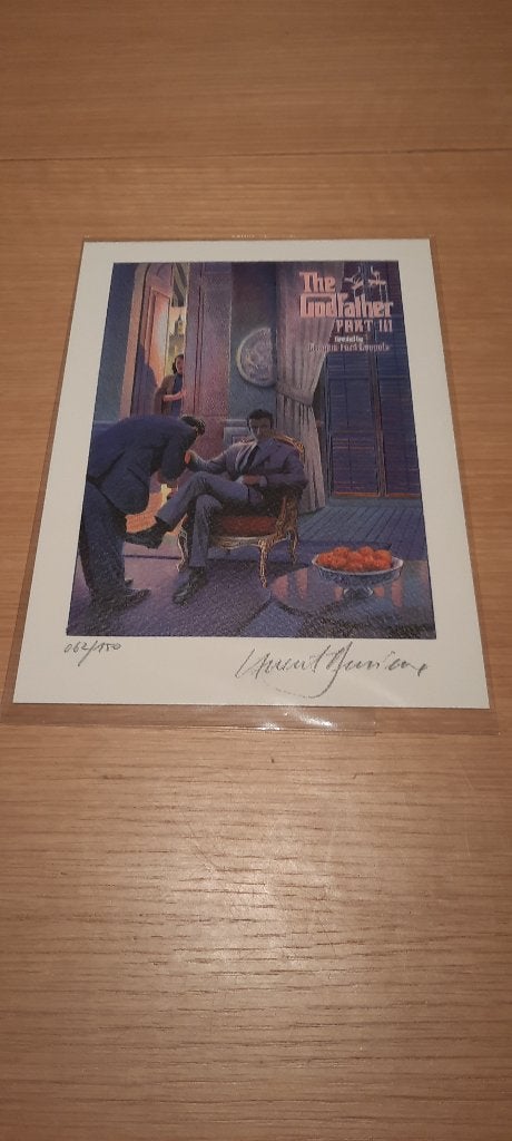 Zeefdruk posters Litho Laurent Durieux Titanic Godfather, Antiek en Kunst, Kunst | Litho's en Zeefdrukken, Zeefdruk, Gelimiteerde oplage