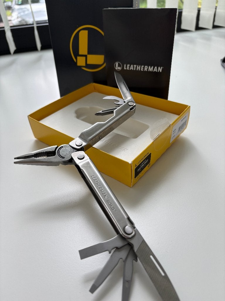 Leatherman Bond Multifunctioneel Gereedshap, Bricolage & Construction, Outillage | Outillage à main, Enlèvement ou Envoi, Neuf