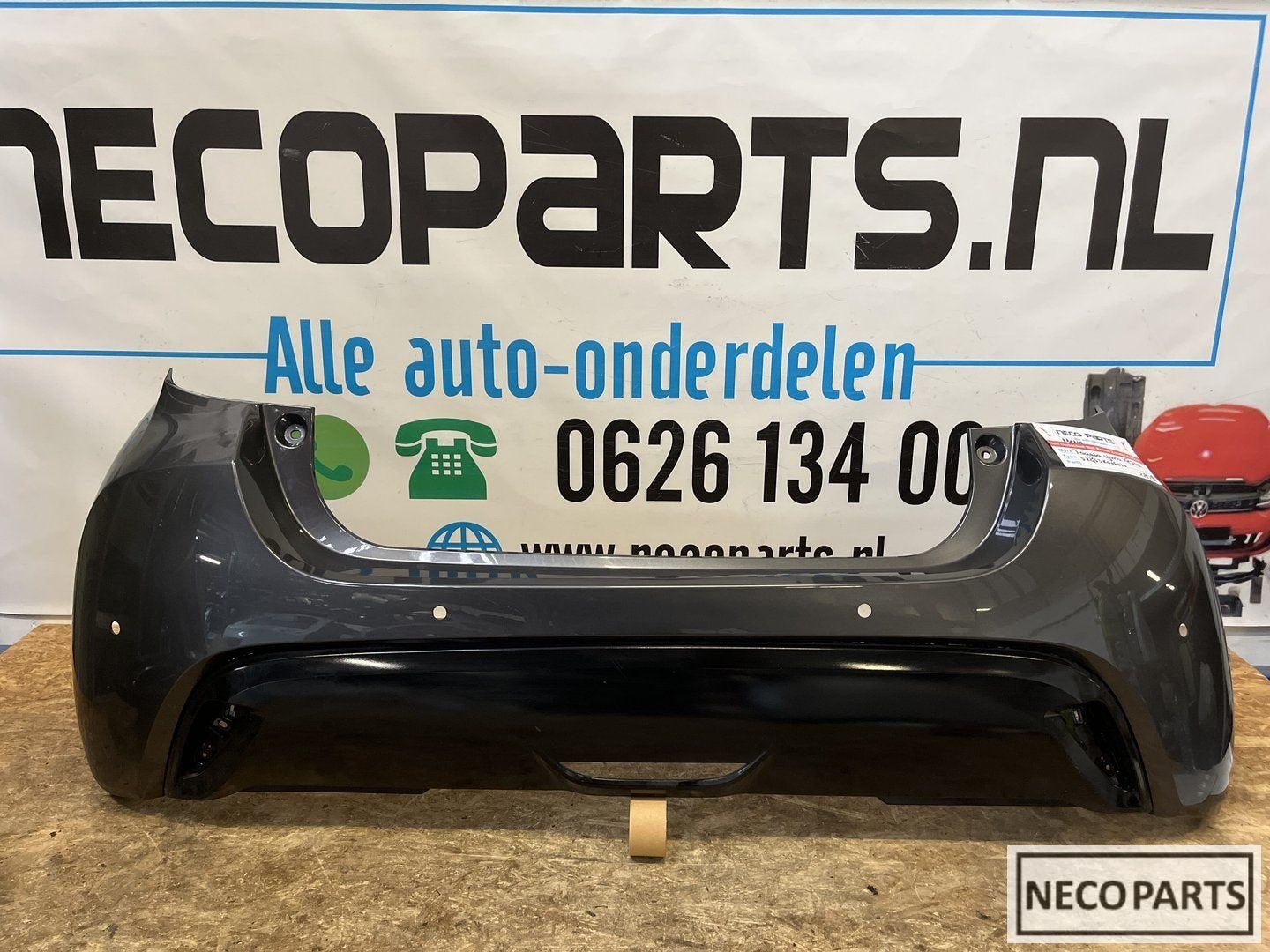 TOYOTA YARIS XP210 ACHTERBUMPER BUMPER ORIGINEEL, Arrière, -, Haillon arrière, Toyota