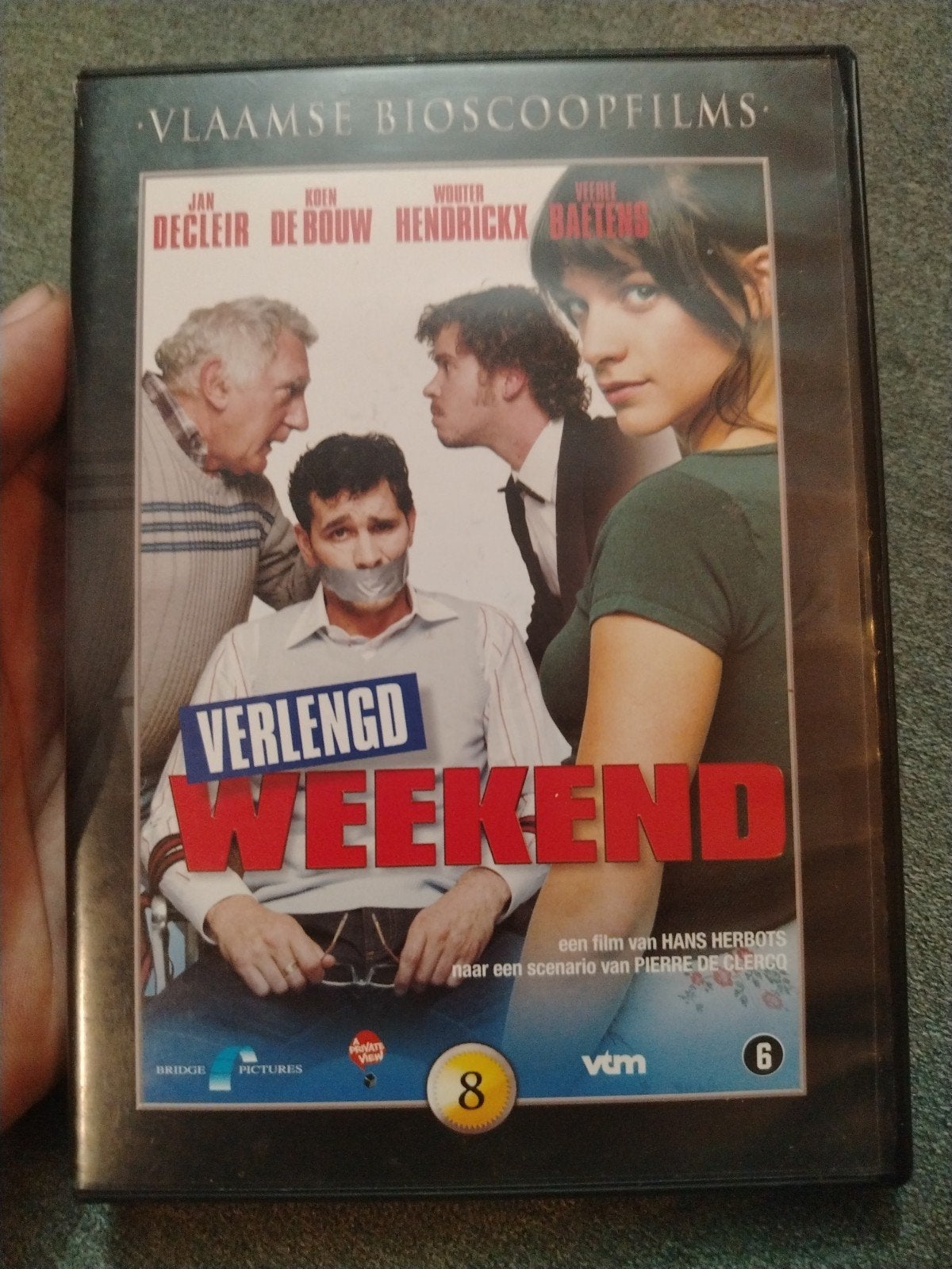 Verlengd Weekend – Vlaamse film van Hans Herbots – DVD, Cd's en Dvd's, Ophalen, Thriller