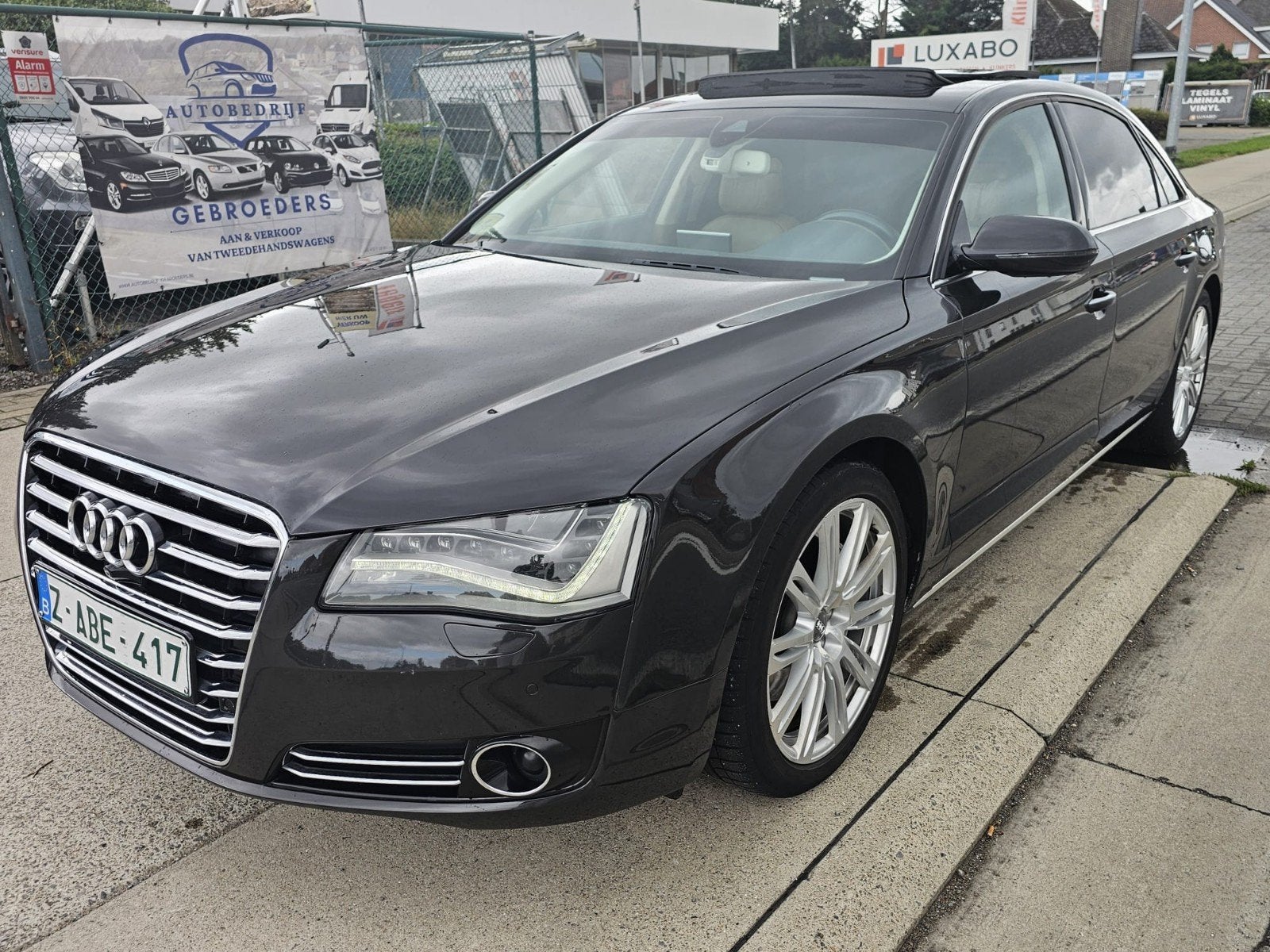 Audi A8L 3.0TDI Quattro, Auto's, Audi, Euro 5, Beige, Zwart, Bedrijf