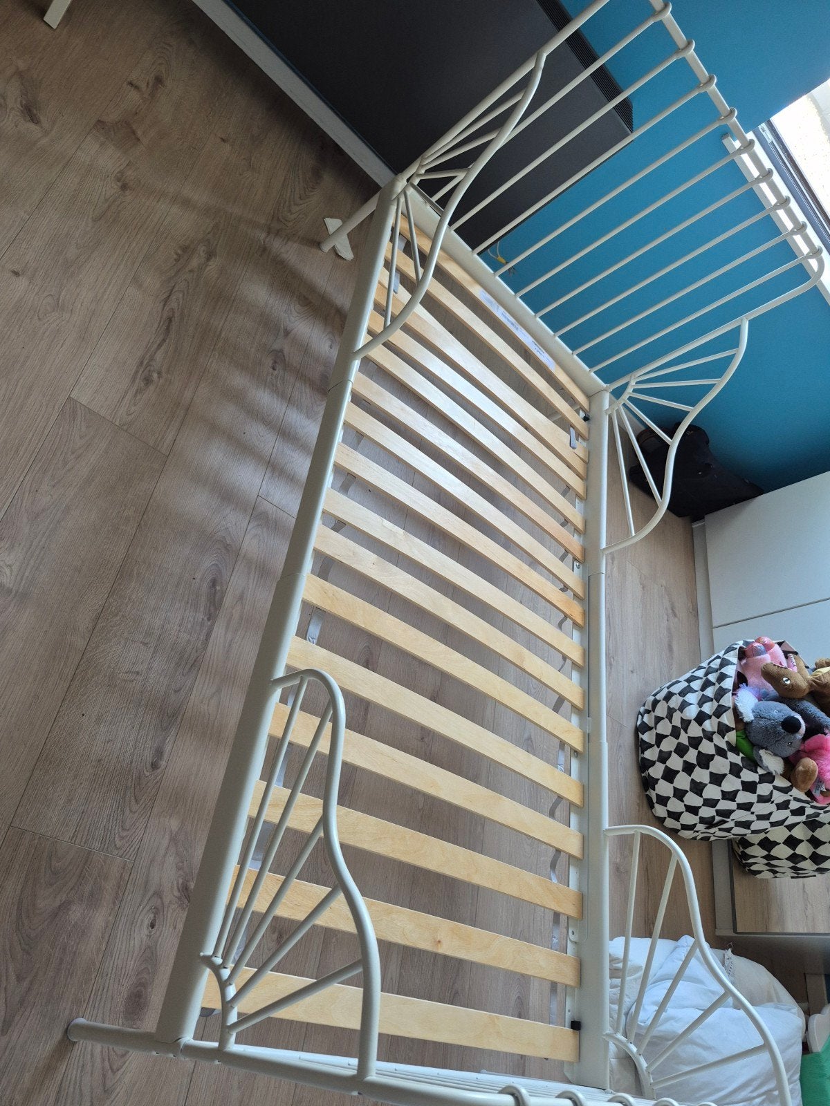 MINNEN meegroeibed Ikea, Kinderen en Baby's, Ophalen, Lattenbodem