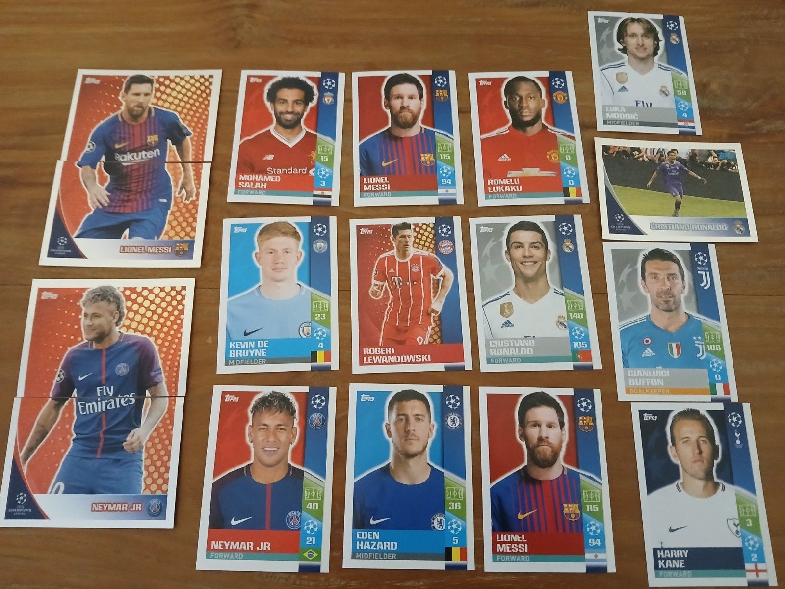tpppps cl 2017 zeldzame sticker. 3e stuks, Ophalen of Verzenden, Nieuw, Meerdere stickers