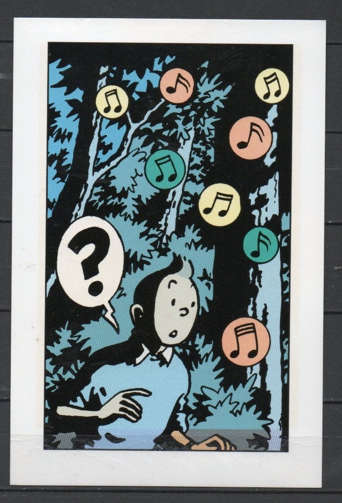 Carte postale : Hergé : Tintin - les bijoux de la castafiore, Collections, Enlèvement
