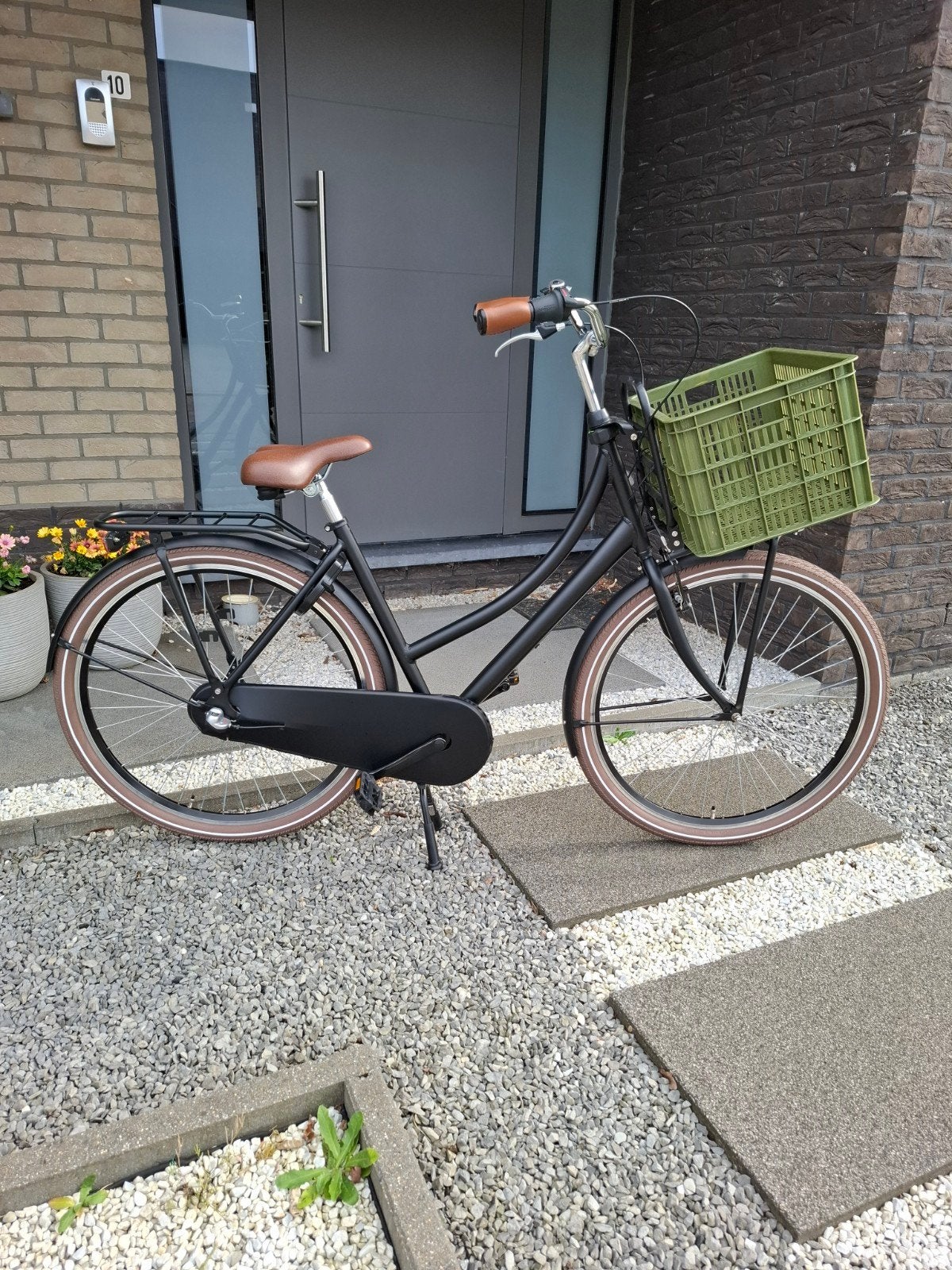 Damesfiets 28 inch shimano 3 versnellingen met Fietsmand, Ophalen, Terugtraprem, Versnellingen